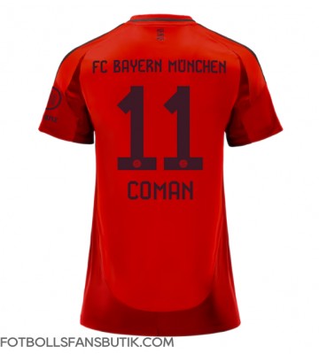 Bayern Munich Kingsley Coman #11 Replika Hemmatröja Damer 2024-25 Kortärmad